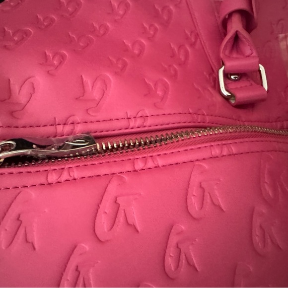 Glamaholic - MONOGRAM DUFFLE BAG HOT PINK - Picture 4 of 11
